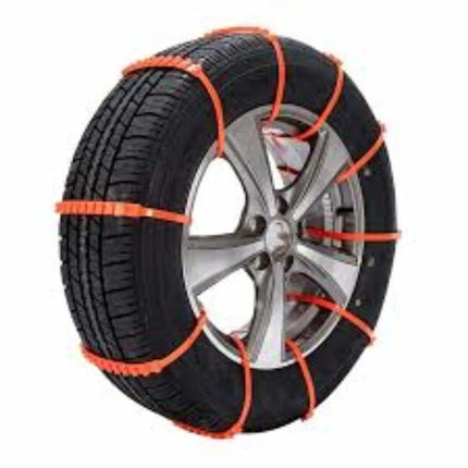 Benson Antislip Sneeuwgrips – 10-delig – Voor Velgen tot 22 Inch – Oranje