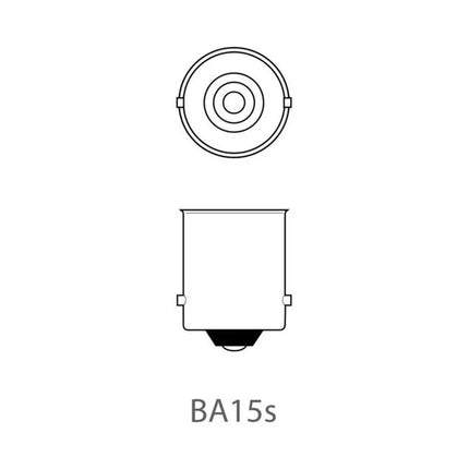Benson Autolamp BA15S | 12V | 21W | 2-Delig | E4 Goedgekeurd