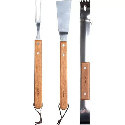 Benson BBQ Set 3-delig – RVS – Inclusief Spatel, Tang en Vork