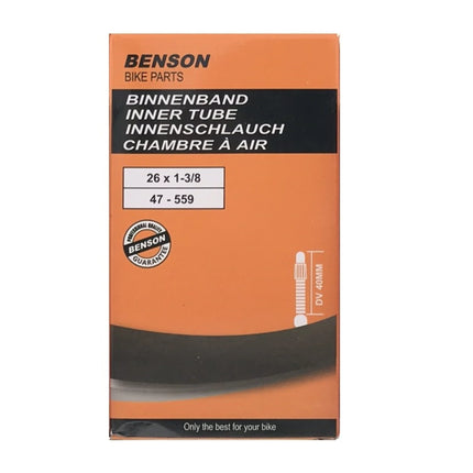 Benson Binnenband 26" - Rubber - 37-590 (26 x 1 3/8) - Dunlop Ventiel