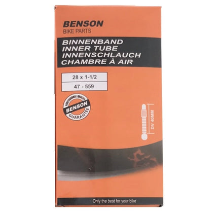 Benson Binnenband 28" - Rubber - 40-635 (28 x 1 1/2) - Dunlop Ventiel