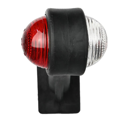 Benson Breedtelamp | Rubber op Steel 45° | 190 mm | Rood/Wit | E-keur
