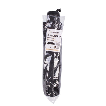 Paraplu Mini – Automatisch – Windbestendig – Ø 95 cm – Zwart