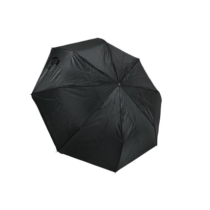 Benson Vouwparaplu – Compact & Draagbaar – Ø 95 cm – Inclusief Opberghoes – Zwart