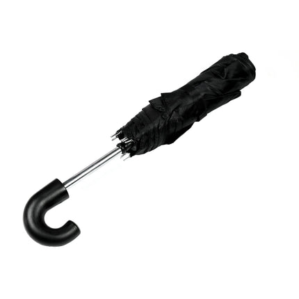 Benson Vouwparaplu – Compact & Draagbaar – Ø 95 cm – Inclusief Opberghoes – Zwart