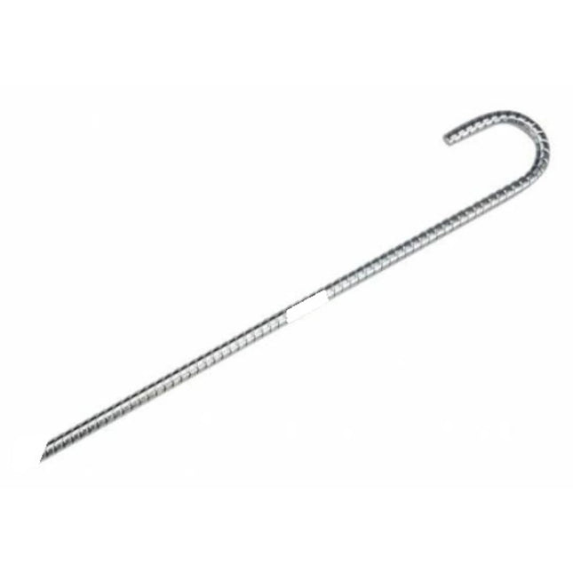 Benson Gebogen Grondpen - Ø 12 mm - 380 mm - Koolstofstaal - Verzinkt