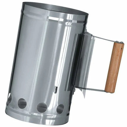 Benson BBQ Houtskoolstarter - RVS - Ø 17 x 27 cm - Met Hitteschild