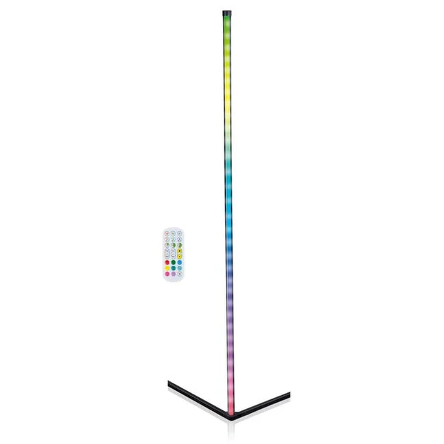 Benson Luxe LED Hoeklamp – 140 cm – RGB & Wit – Muziek Sync – Dimbaar – Afstandsbediening