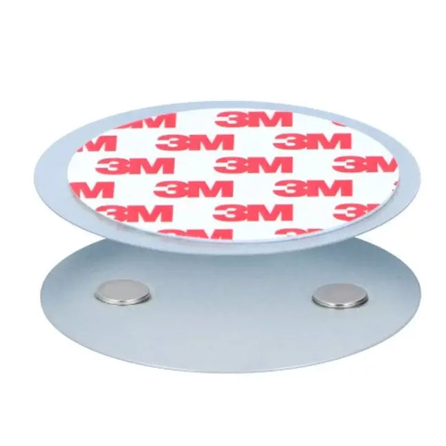 Benson Magneet Montageset - Ø 7 cm - Zonder Boren - 3M Plakstrips - 2 Stuks