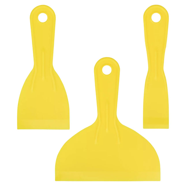 Benson Plamuurmessen Set – Kunststof – 38 / 75 / 150 mm – 3-delig