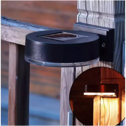 Benson Solar Wandlamp Rond – Warm Wit Licht – Compact & Duurzaam