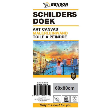 Benson Schildersdoek 60 x 80 cm - Universeel Canvas