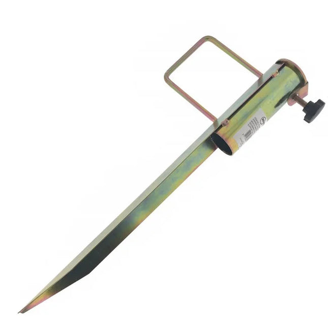 Benson Parasolhouder Grondpen - Metaal - 45 cm - Ø 39 mm - Verzinkt