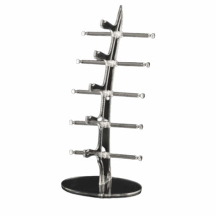 Benson Brillenstandaard - 5 Monturen - Transparant Plexiglas