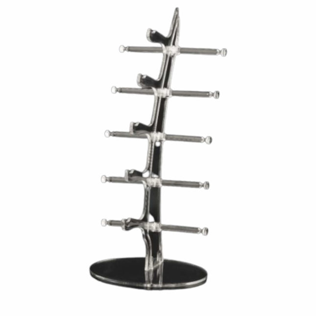 Benson Brillenstandaard - 5 Monturen - Transparant Plexiglas