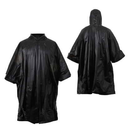 Benson Poncho Duurzaam - Zwart