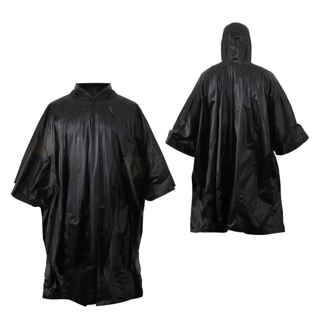 Benson Poncho Duurzaam - Zwart