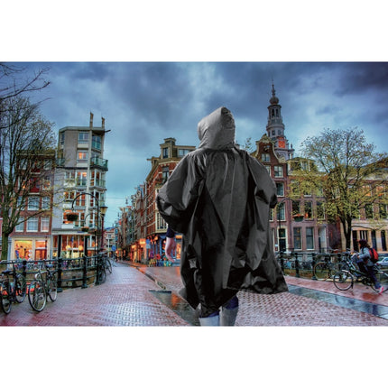 Benson Poncho Duurzaam - Zwart