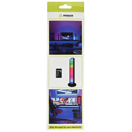 Benson Veelzijdige LED Lichtbalk – RGB & Wit – 4 Lichtmodi – USB-voeding – 26,5 cm
