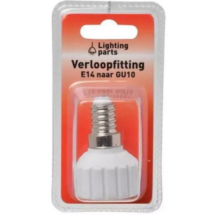 Benson Verloopfitting – E14 naar GU10 – Hittebestendig & Stevig