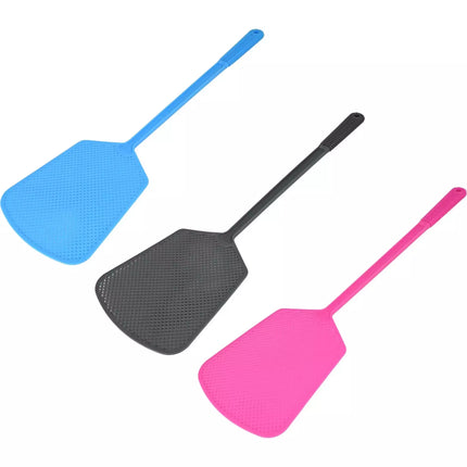 Vliegenmepper –  Grijs, Blauw of Roze