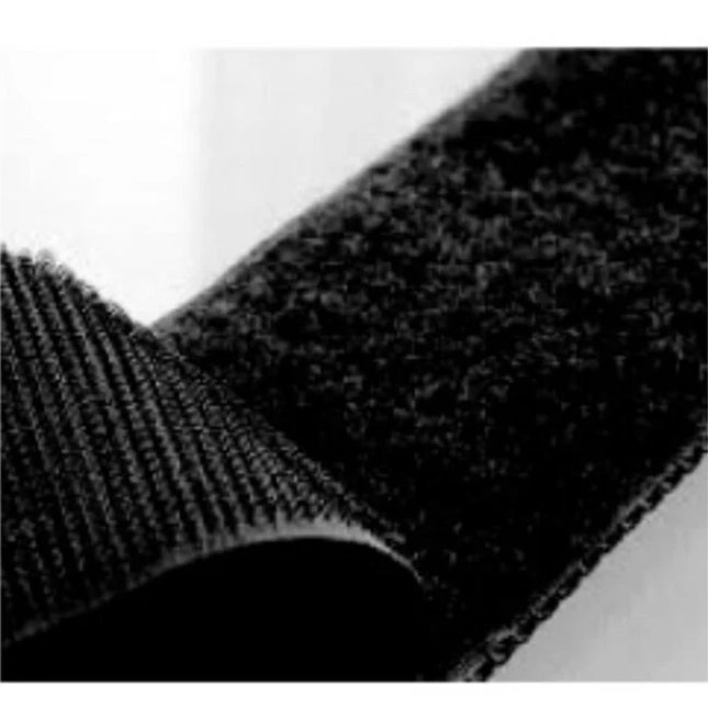 Benson Zelfklevend Klittenband Zwart 19 mm - 2 x 1 Meter