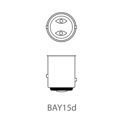 Benson Dragon-Tools Autolamp BAY15D - P21/5W - 12V - Set van 10 Stuks