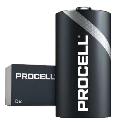 Duracell Procell D Batterijen - LR20 / MN1300 - 1.5V - 10 stuks - Industrial Alkaline