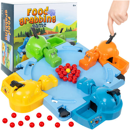 Iso Trade Hungry Hippos - Educatief Behendigheidsspel voor Kinderen