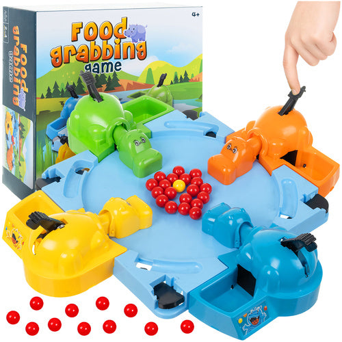 Iso Trade Hungry Hippos - Educatief Behendigheidsspel voor Kinderen