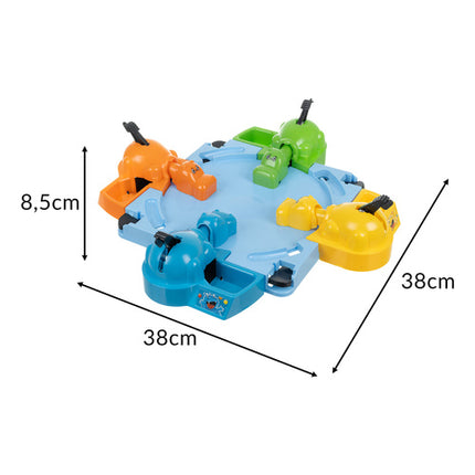 Iso Trade Hungry Hippos - Educatief Behendigheidsspel voor Kinderen