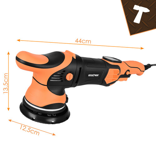 Bigstren 1000W Dual Action Polijstmachine - 125 mm - LED Display