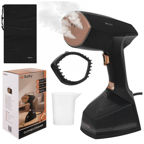 Ruhhy Velira Kledingstomer - 2000W - 360ml - Zwart