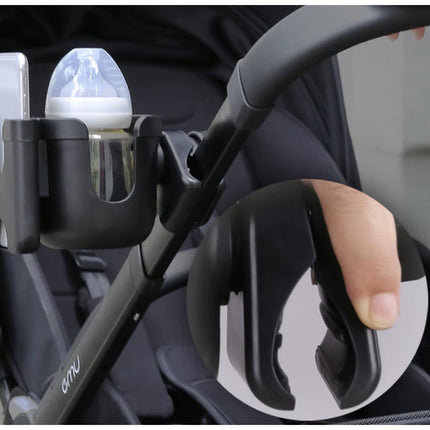 2-in-1 Bekerhouder & Telefoonhouder voor Kinderwagen