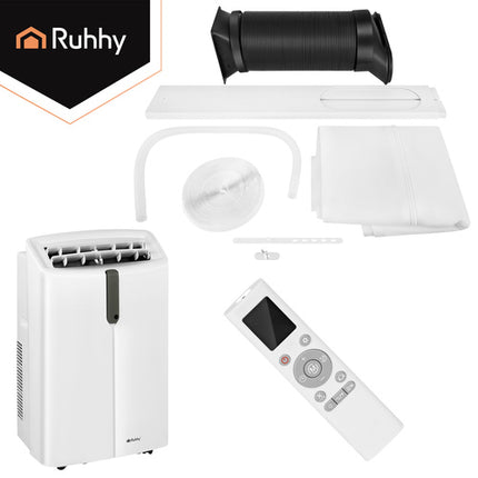 Ruhhy Mobiele Airco met WiFi - 3.5kW - 12000 BTU - 4-in-1