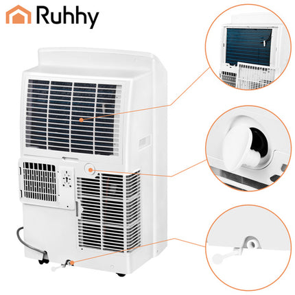 Ruhhy Mobiele Airco met WiFi - 3.5kW - 12000 BTU - 4-in-1