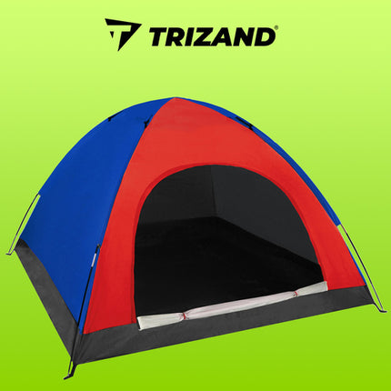 Trizand NT23485 4-Persoons Kampeertent – Waterdicht & Lichtgewicht – 190 x 190 x 123 cm