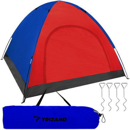 Trizand NT23485 4-Persoons Kampeertent – Waterdicht & Lichtgewicht – 190 x 190 x 123 cm