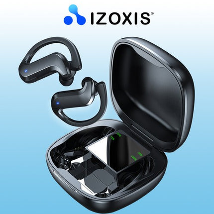 Izoxis Draadloze Bluetooth 5.0 Oordopjes - Met Powerbank Case - Zwart