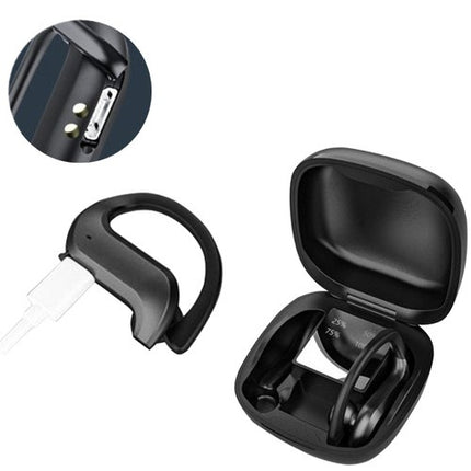 Izoxis Draadloze Bluetooth 5.0 Oordopjes - Met Powerbank Case - Zwart