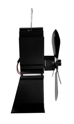 Kaminer Kachelventilator - 5 Blads - Hitteaangedreven - Aluminium