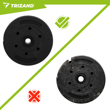 Trizand Slant Board - Verstelbaar Kuitstretchbord - 150 kg - Hout