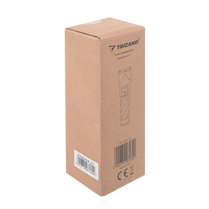 Trizand LED Tactische Zaklamp - 800 lm - Oplaadbaar - Met Powerbank