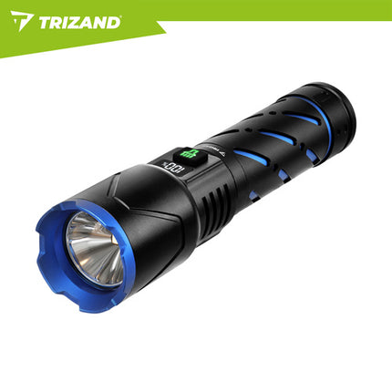 Trizand LED Tactische Zaklamp - 800 lm - Oplaadbaar - Met Powerbank