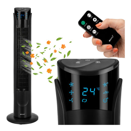 Ruhhy Kolomventilator - 83 cm - Met Afstandsbediening - 45W - Zwart