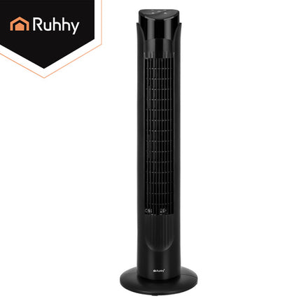 Ruhhy Kolomventilator - 83 cm - Met Afstandsbediening - 45W - Zwart