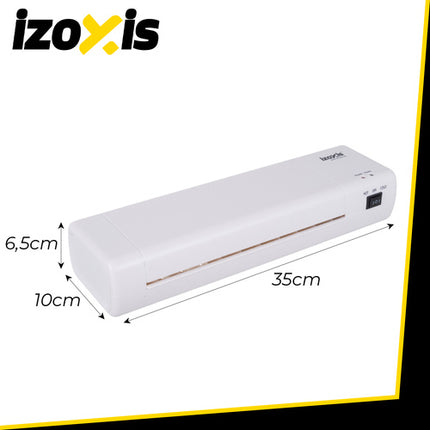Izoxis 4-in-1 A4 Lamineerapparaat Set - Met Trimmer, Afronder & 60 Folies