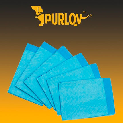 Purlov Absorberende Puppy Pads - 60 x 45 cm - 50 Stuks