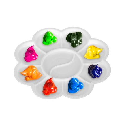 Maaleo Acrylverfset - 24 Kleuren - 12 ml per Tube - Inclusief Palet