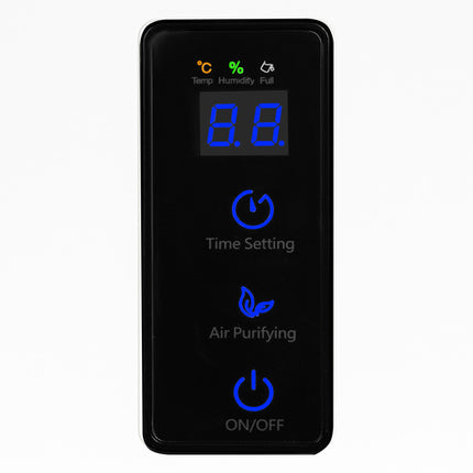 Ruhhy 2-in-1 Luchtontvochtiger & Luchtreiniger - 1800ml - UV-Lamp - Wit
